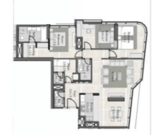 AL Reem Island Radiant Vll  - 3BR + made Selling price